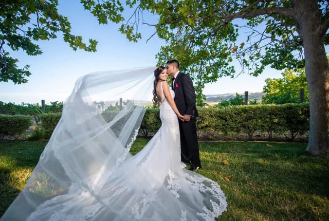 Western Wedding Couple